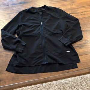 Figs Black Utility Jacket